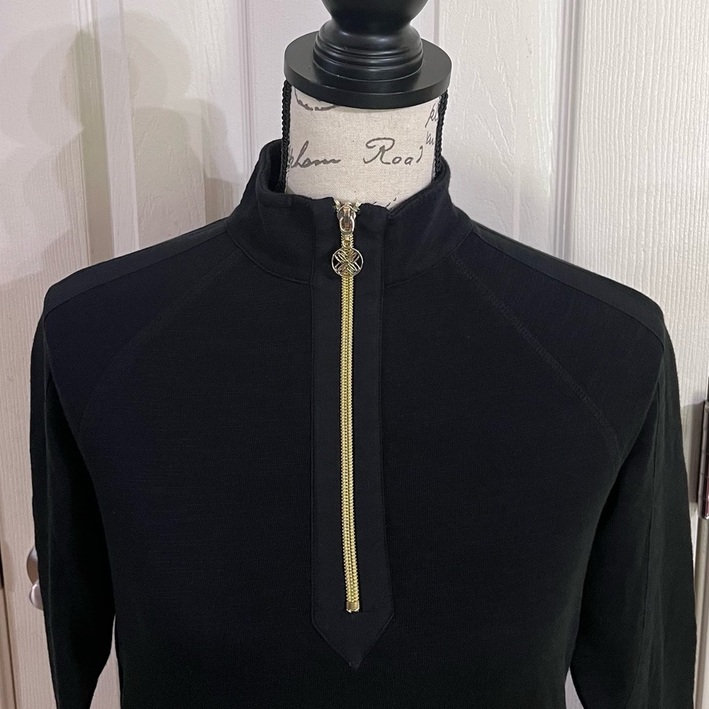 Lilly Pulitzer Black Ashlee Pullover- NWOT - Picture 4 of 8